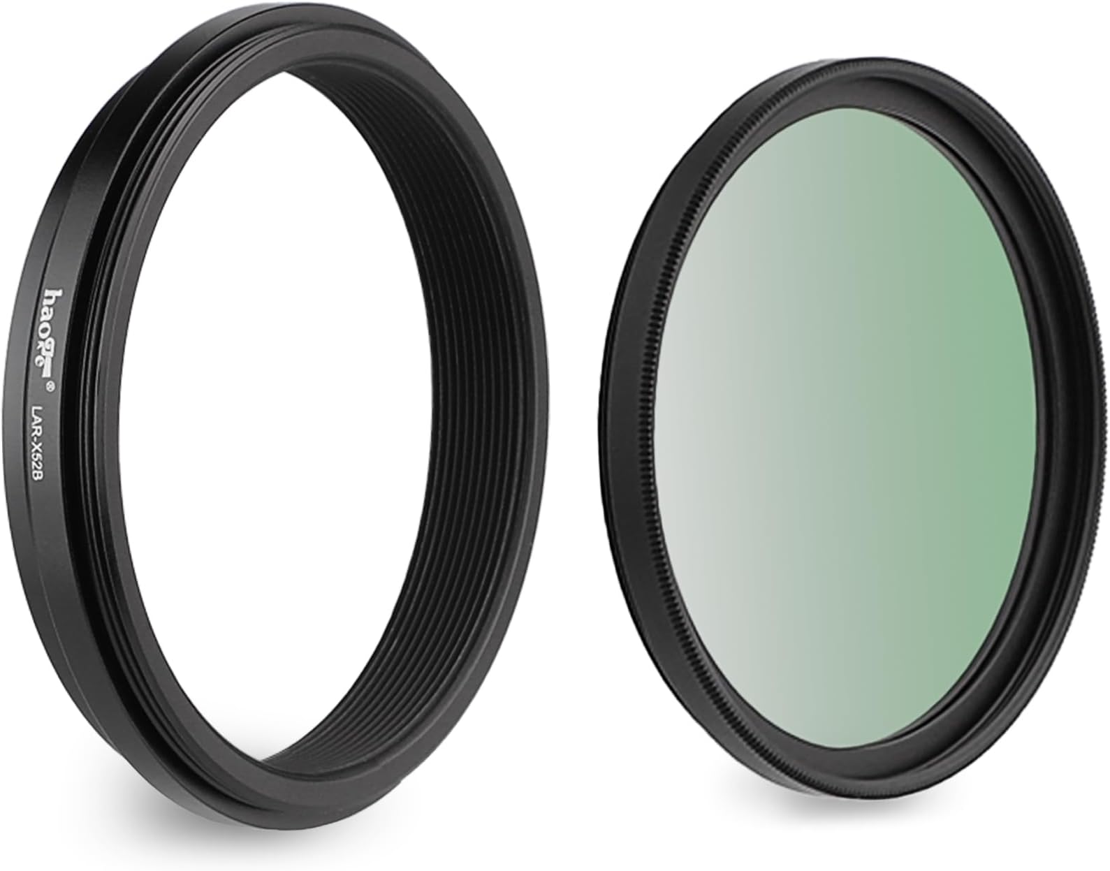 X100VI X100V Camera Filter Adapter Ring and Haoge 49mm Ultra Slim MC UV Filter Kit for Fujifilm X100VI Fuji FinePix X100V Camera