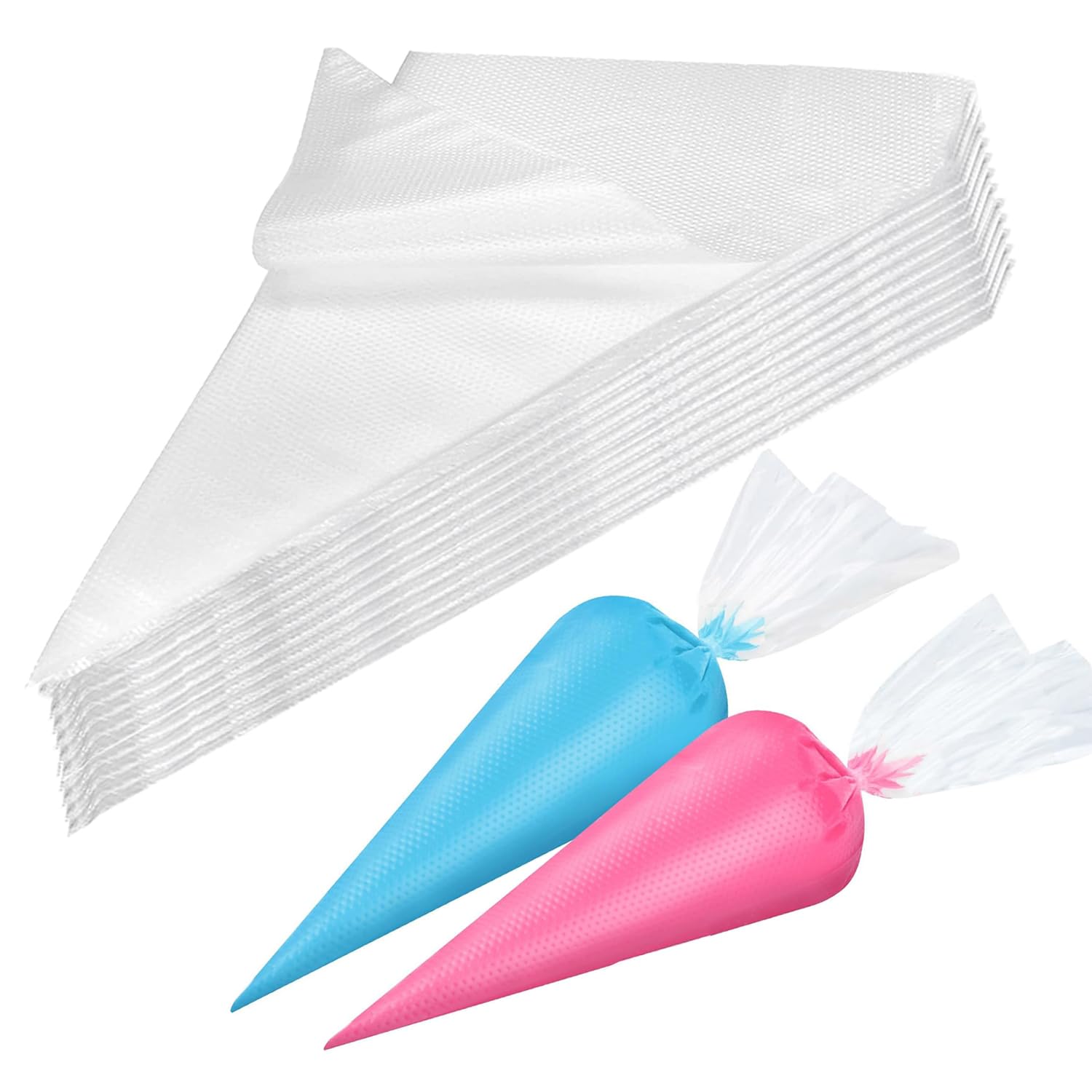 Poches à Douille Jetables Professionnelles pour Pâtisserie - Lot de 100
