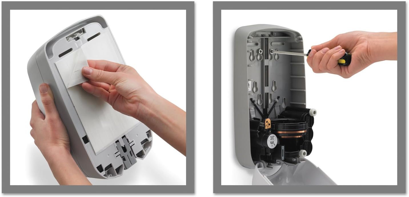 TFX Touch Free Dispenser, 1200ml, Gray/White