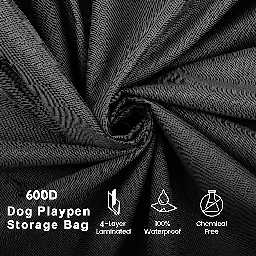 YUFYIG Bolsa de Armazenamento para Cercadinho de Cachorro de 40