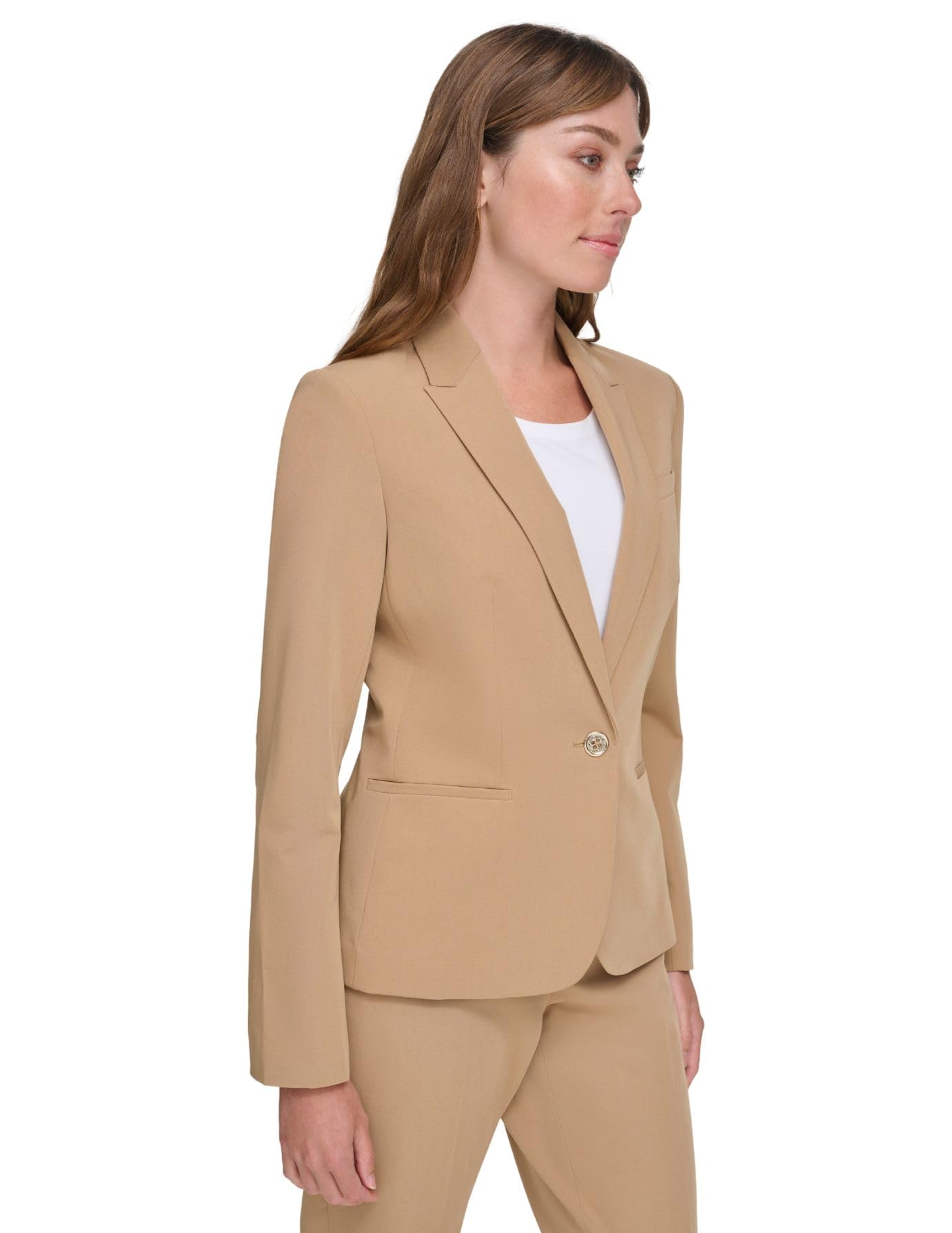 Tommy Hilfiger Blazer – Business Jacket with Flattering Fit And Single-Button Closure Blazer Donna (Pacco da 1)