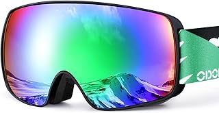Odoland Children's Ski Goggles Snowboard Goggles for Boys and Girls, Hel...