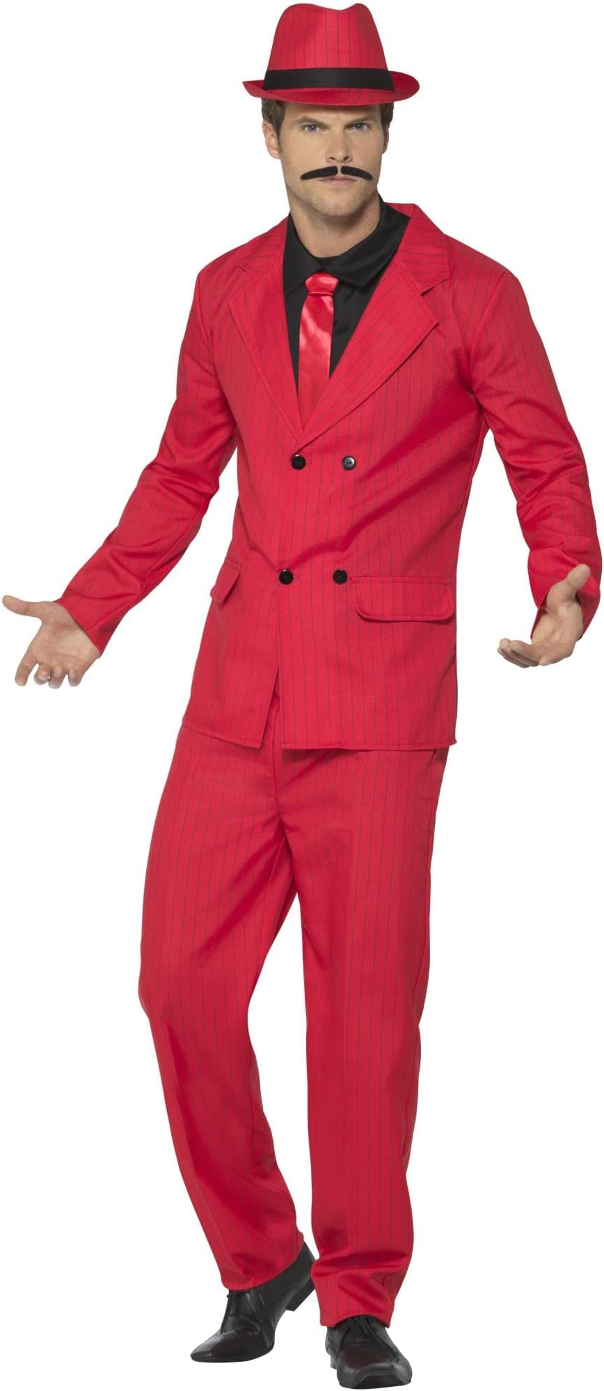 Men's Zoot Suit, Red, Medium