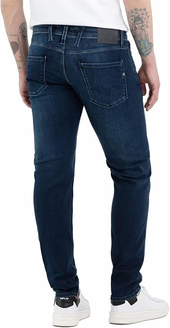 Replay Anbass Men's Power Stretch Slim Jeans