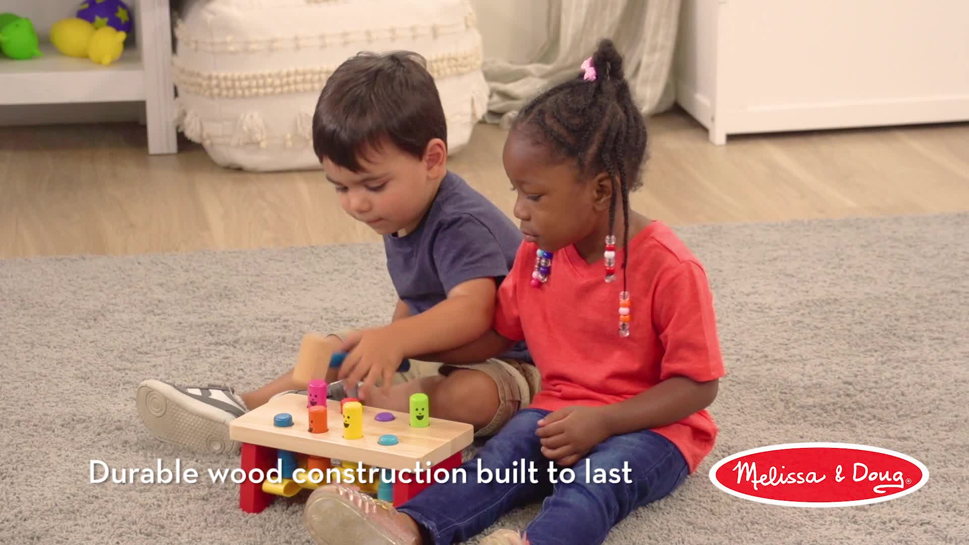 Melissa-Doug-Deluxe-Pounding-Bench-Developmental-Toy-Motor-Skills-Problem-Solving-2-Gift-for-Boy-or-Girl Melissa & Doug Deluxe Pounding Bench & Counting Caterpillar | Developmental Toy | Motor Skills | Problem Solving | 2…