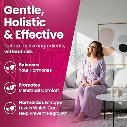 Miniatura 4 de Bestmade Fibroid Shrink & Ovarian Cysts, BM36 - Helps Shrink Fibroids and Ovarian Cysts, Balance Estrogen Levels and Prevent Regrowth, Support for