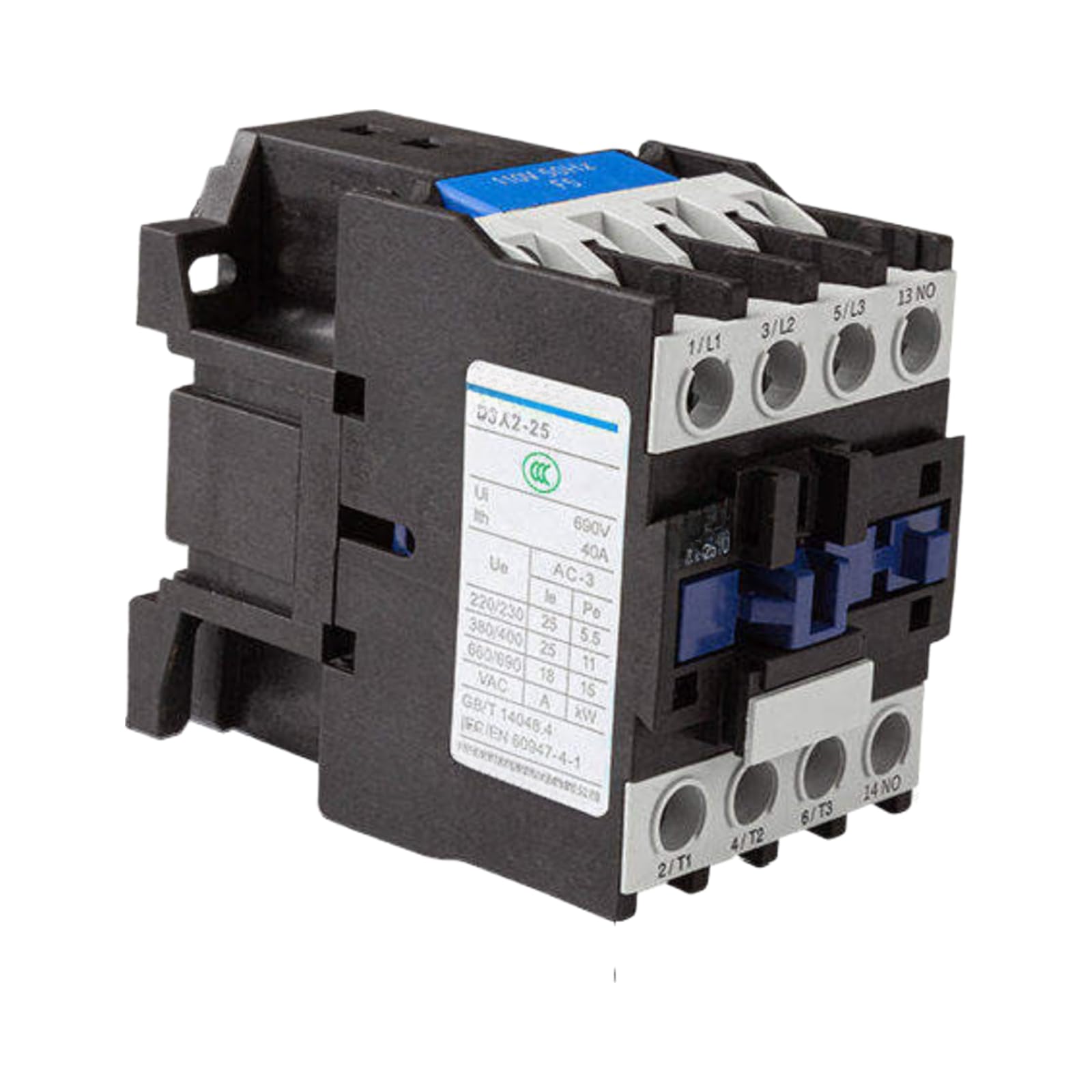 Contacteur ca CJX2-2510 avec bobine 24V basse consommation