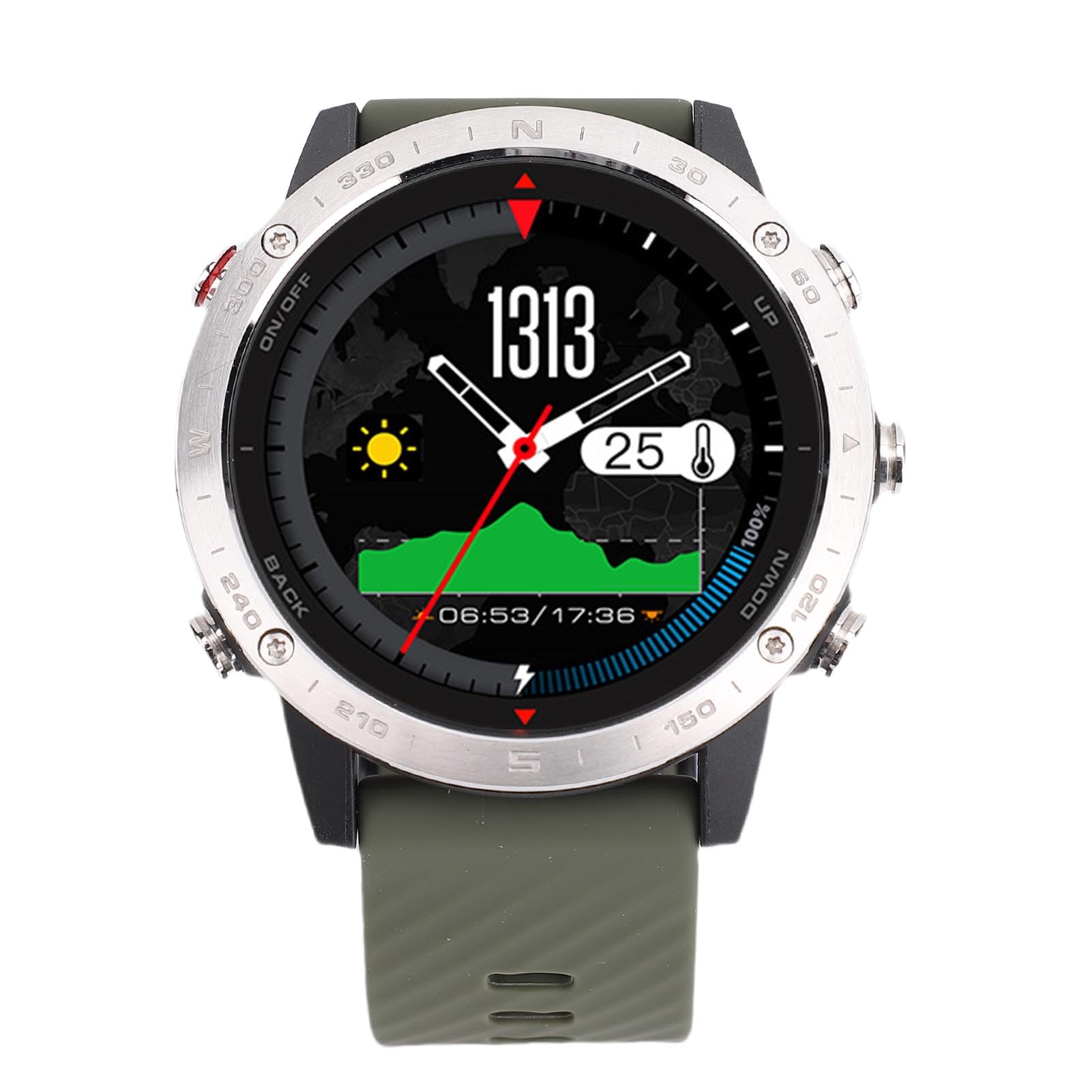 YUYTE Orologio con Fitness Tracker e Impermeabilità 50M per Attività All
