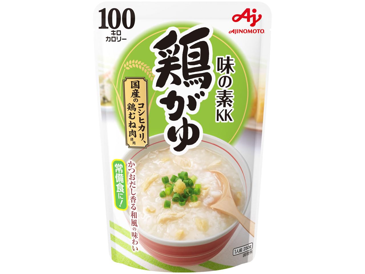 Amazon.co.jp: Ajinomoto 味の素 鶏がゆ 250g 国産米 おかゆ レトルト