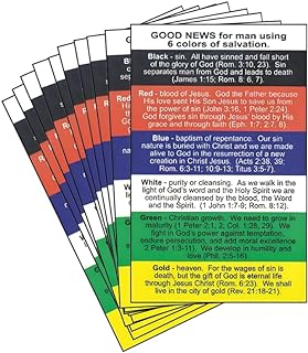 Pocket Cards - Plan of Salvation - Wallet Prayer Cards for Men, Women, Teens