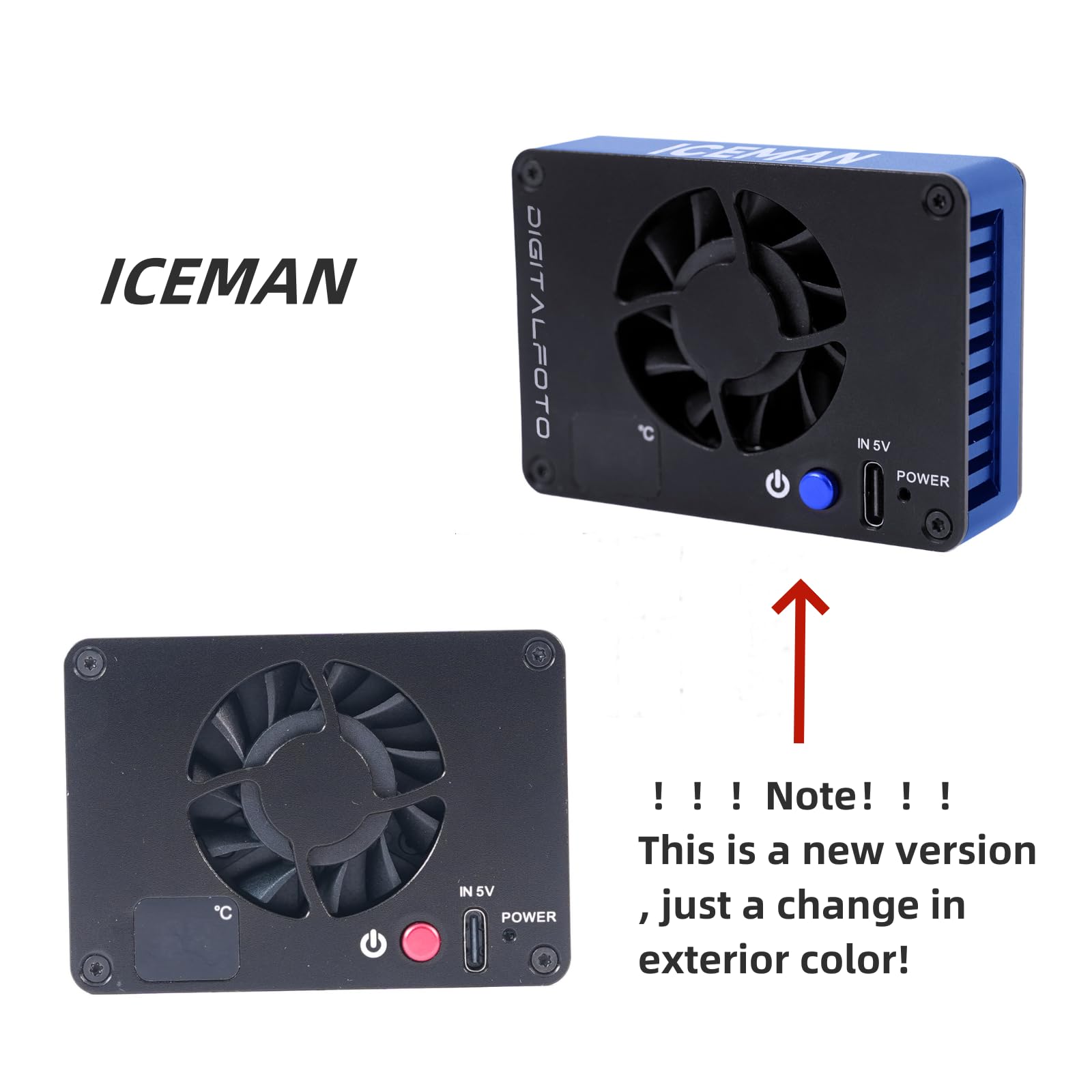 Kamera Kühlventilator/Kamera Externes Kühlsystem mit Lüfter, kompatibel mit Sony A7M4/ZVE1/A6700/A7C2/ZV-E10/ZV1/A7C/FX3 Fuji XT4/Canon R6/R7 für Live-Streaming und Videoaufnahmen
