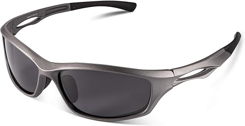 Carfia Polarized Sports Sunglasses for Cycling Fishing Running Driving, 100% UV400 Protection Safety Glasses 009