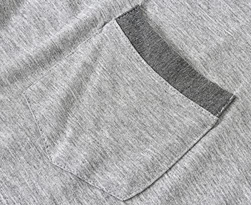 Mofiz Mens Pajama Sets Soft Comfy Sleep Lounge Shorts Tops Tshirts Pjs Sets Dry Fit Pyjamas Night Suits Cool Summer Sets Size L Dark Gray #TOP5