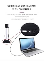 Vista 5 de Escáner de cámara de documentos, escáner portátil de alta definición para libros, 16 megapíxeles autoaplanar y deskew de alta velocidad AI plegable