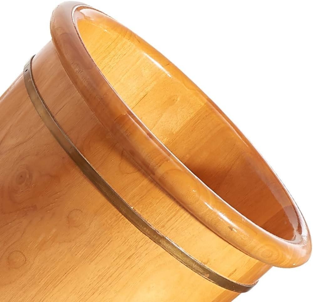 Balde de Madera para Baño de Pies Spa y Sauna miniatura 5