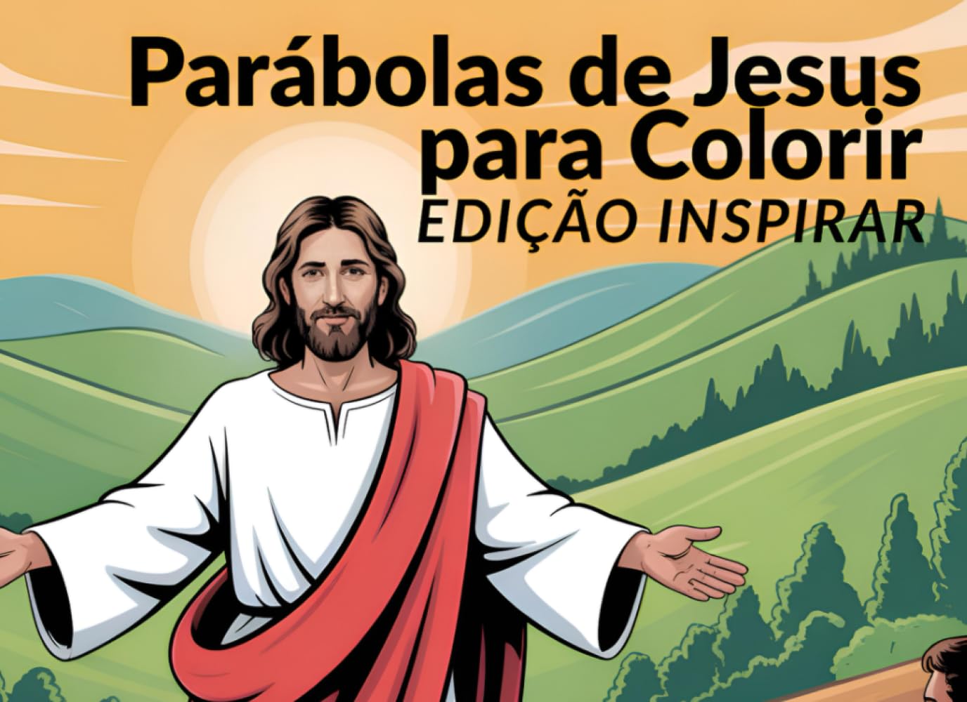 Parábolas de Jesus para Colorir – Livro de Colorir Cristão com Mensagens Bíblicas e Reflexões Espirituais | Edição Inspirar: Ilustrações Inspiradoras ... Meditação, Famílias e Grupos Religiosos