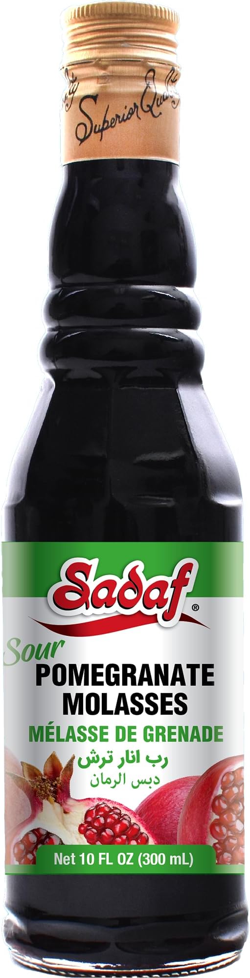 Sadaf Pomegranate Sour Paste Molasses 20 oz Authentic Middle Eastern Condiment for Cooking and Marinades