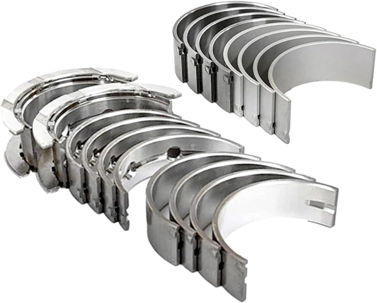Con Rod & Crankshaft Main Bearing Set Compatible with BMW X1 X3 X5 & 1 3 5 Series N47 / B47 D20 2.0T Part# 77950600 77951600 11217802643