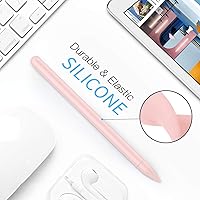 Vista 6 de MoKo Funda protectora de silicona para Apple Pencil de 2ª generación, funda protectora de silicona para Apple Pencil de 2ª generación y cubierta