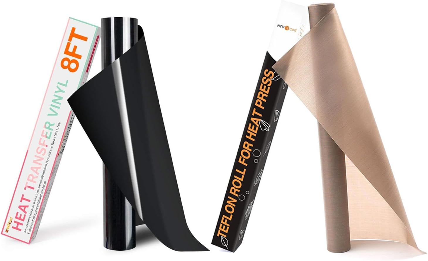 HTVRONT Teflon Sheets for Heat Press 12" x 8 FT Non Stick PTFE Teflon Sheets & 12
