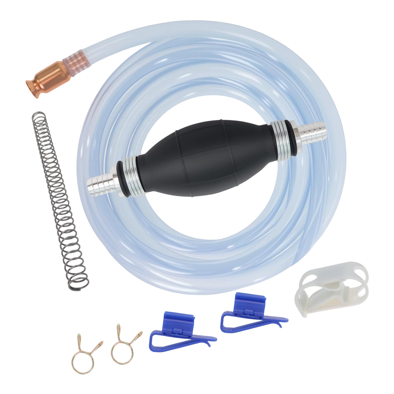 Manual Siphon Pumps Set Portable Manual Oil Sucker Pumps Hand Siphon Hose for Fuels, Oil, Water, Liquid, Fluid Liquid Transfer Tool