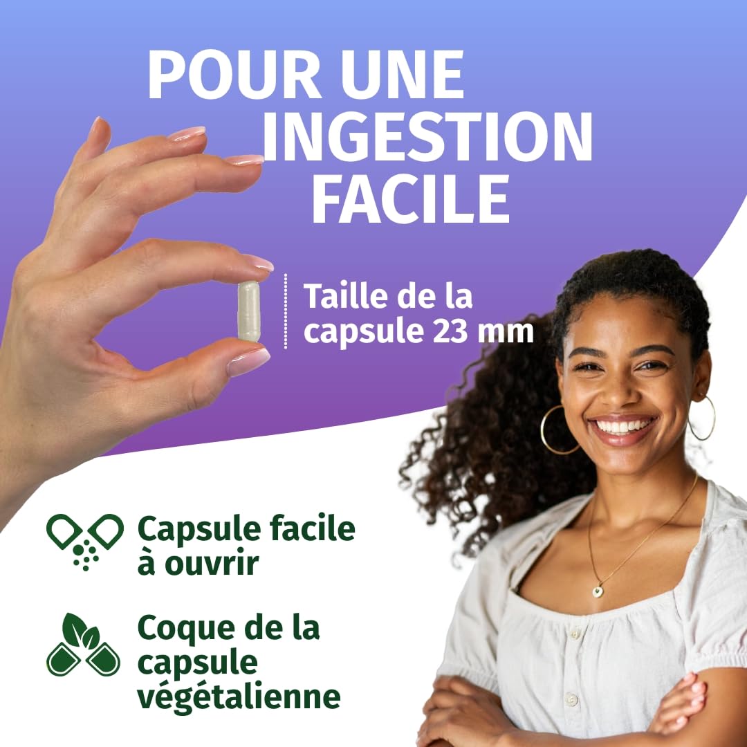 Green Naturals Inositol 2 250 mg – ratio 90:10 myo/D-chiro – 180 gélules | Issu de fermentation · Vegan · Sans additifs · Cure de 2 mois