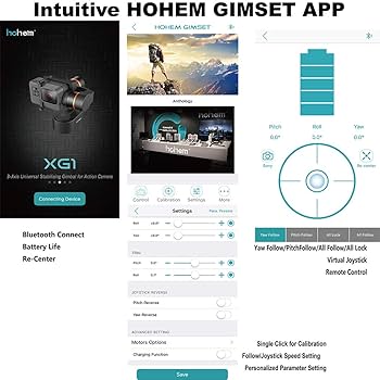 ホーエン(Hohem) 3軸 アクションカメラ用 スタビライザー XG1 41pEL4XlVzL.jpg