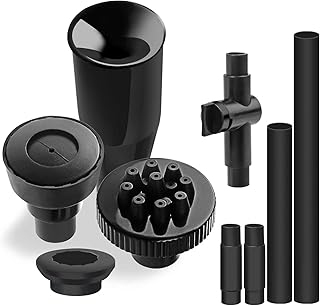 Plastic Fountain Nozzle 1/2, Fountain Head for Garden, Ponds, Tabletop F...