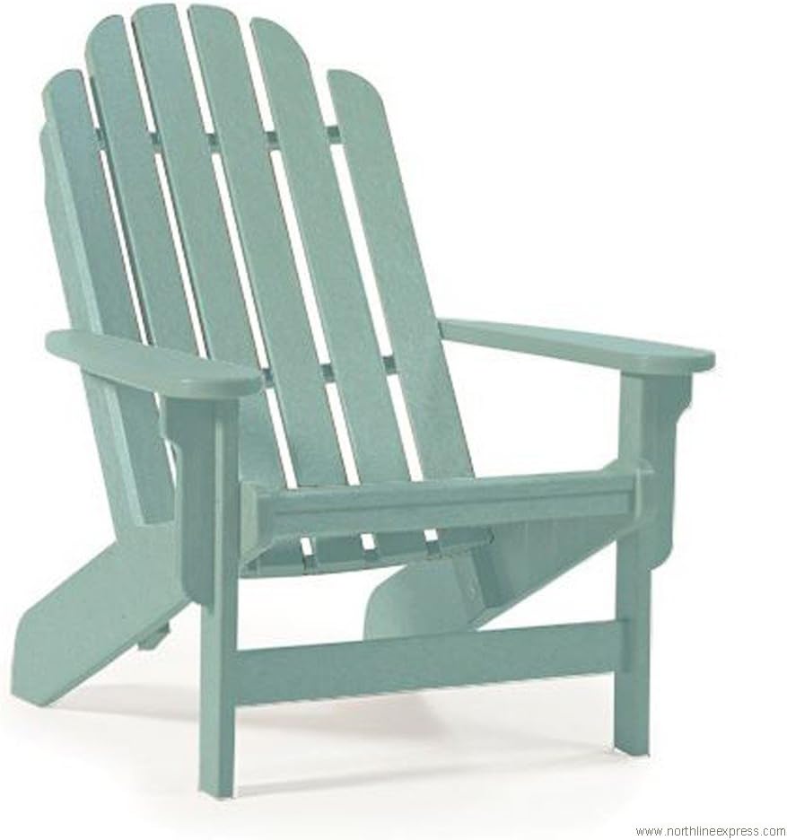Breezesta Shoreline Adirondack Chair Seafoam Home & Kitchen