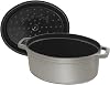 Staub Casserole / Dish graphite grey 37 cm