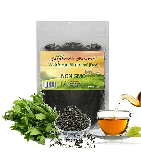 Hoja amarga (seca) por Shepherd's Natural. Sin OMG. Sin arena bolsa de 1.5 oz  42.5 g