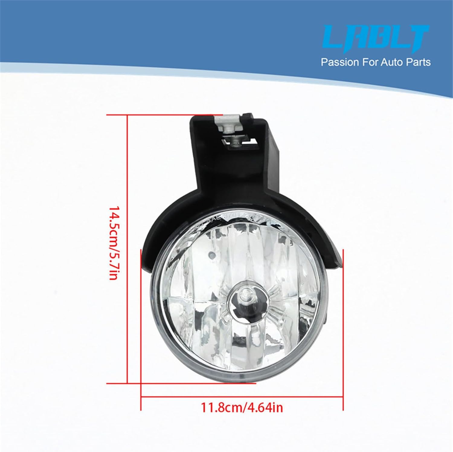 LABLT Pair of Front Fog Light Replacement for Dakota 1997-2000 Durango 1998-2000 Driver Left and Passenger Right Side Fog Lamp W/bulb Set
