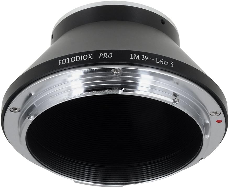 Buy 2 get 3 Fotodiox Pro Lens Mount Adapter - Leica Visoflex LM39 (L39) Lens to Leica S (LS) Mount Camera System (Such as S2, S(006), S(007), S-E and More) Up To 50% OFF Fotodiox Pro Lens Mount Adapter - Leica Visoflex LM39 (L39) Lens to Leica S (LS) Mount Camera System (Such as S2, S(006), S(007), S-E and More)