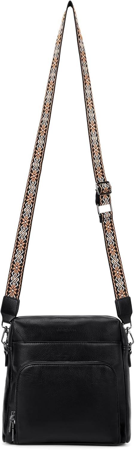 SENDEFN Crossbody Purse for Women Vegan Leather Shoulder Handbags Crossbody Bags with Adjustable Shoulder Strap - Image 7