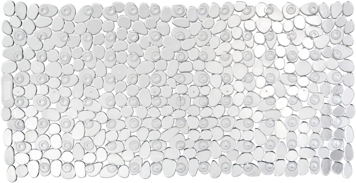 Wenko Bathtub mat Paradise in Anthracite, 71 x 36 x 2 cm