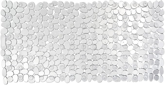 WENKO Wanneneinlage Paradise Transparent mit Saugnäpfen auf der Unterseite Transparent WENKO Wanneneinlage Paradise Transparent mit Saugnäpfen auf der Unterseite Transparent