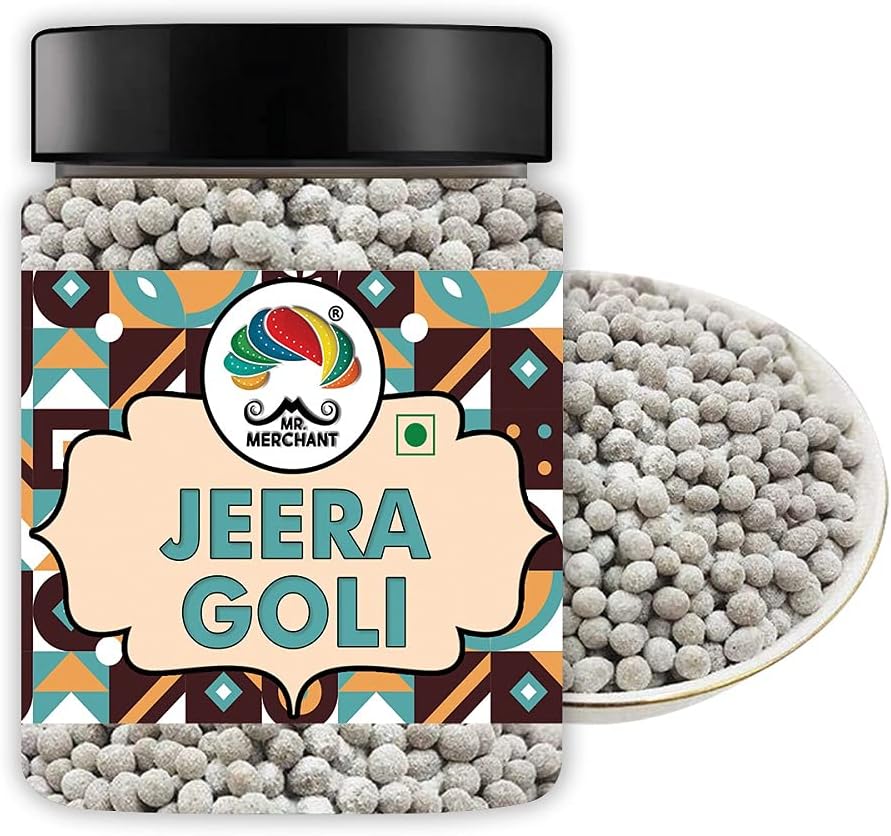 Mr. Merchant Jeera Goli [Mouth Freshener, Digestive,After-Meal,Mukhwas], 300Gram