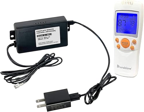 Miniatura 18 de Kit de control remoto para chimenea a gas Durablow TL1001 para válvulas de gas solenoide de cierre (Reemplazo para Sky-CON, CON-1001)