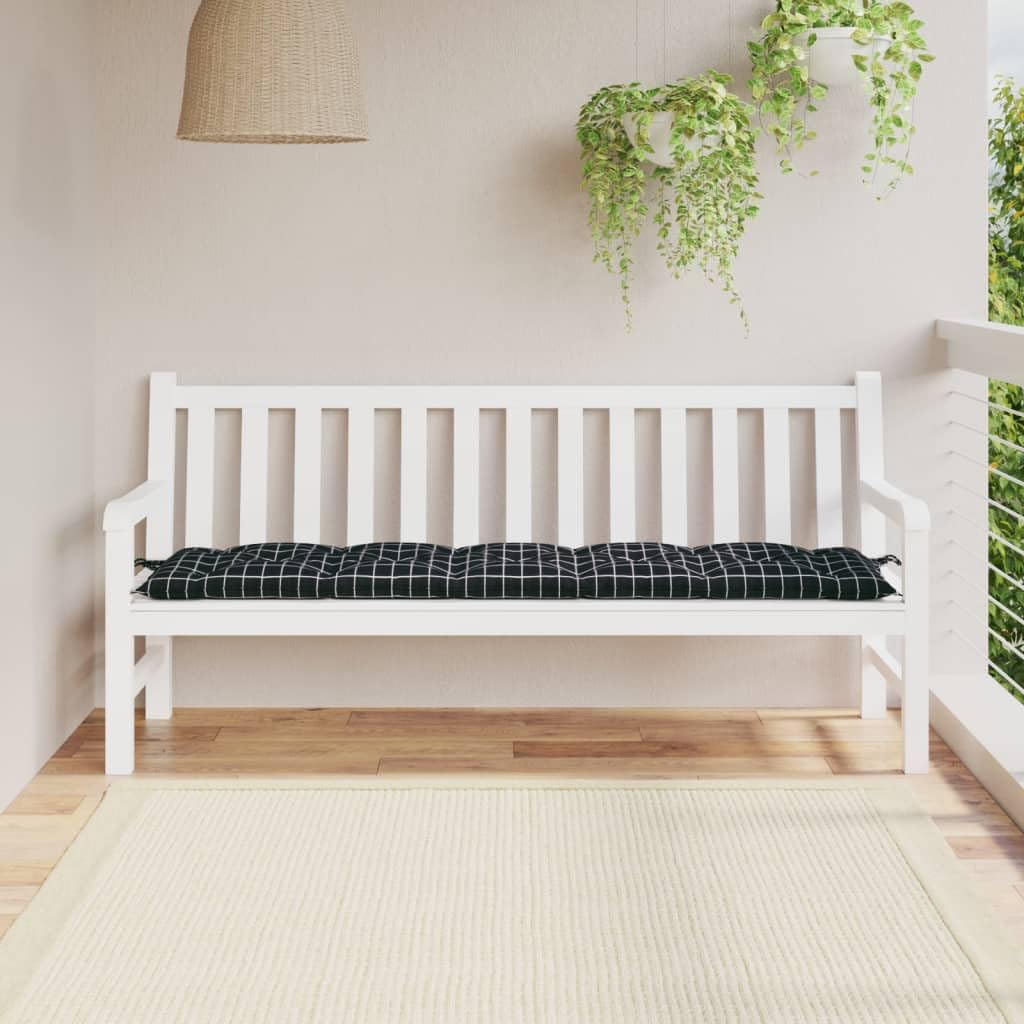 Coussin de banc de jardin imperméable et antidérapant rembourré