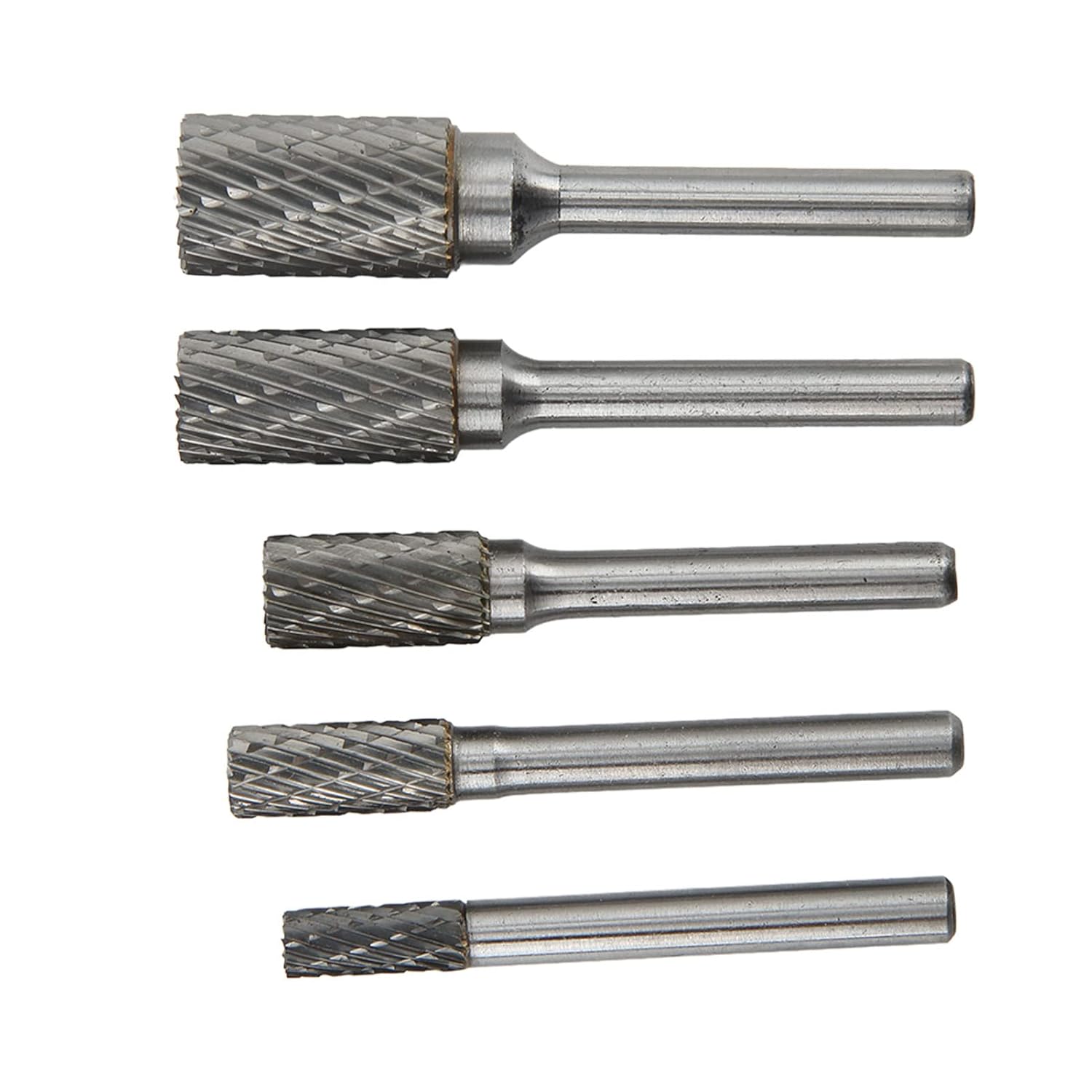 Burr Set Double Cut Carbide Burrs Files Set with 6mm Shank Metalwork Wood Carving Jewellery MakingSurface Grinding, for Machinery, Aviation, Automobile, Ship, DIY
