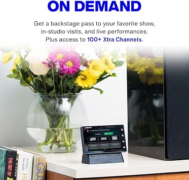 SIRIUSXM SXWB1V1 SiriusXM Tour Dock & Play Radio with 360L, PowerConnect Vehicle Dock, and Bluetooth