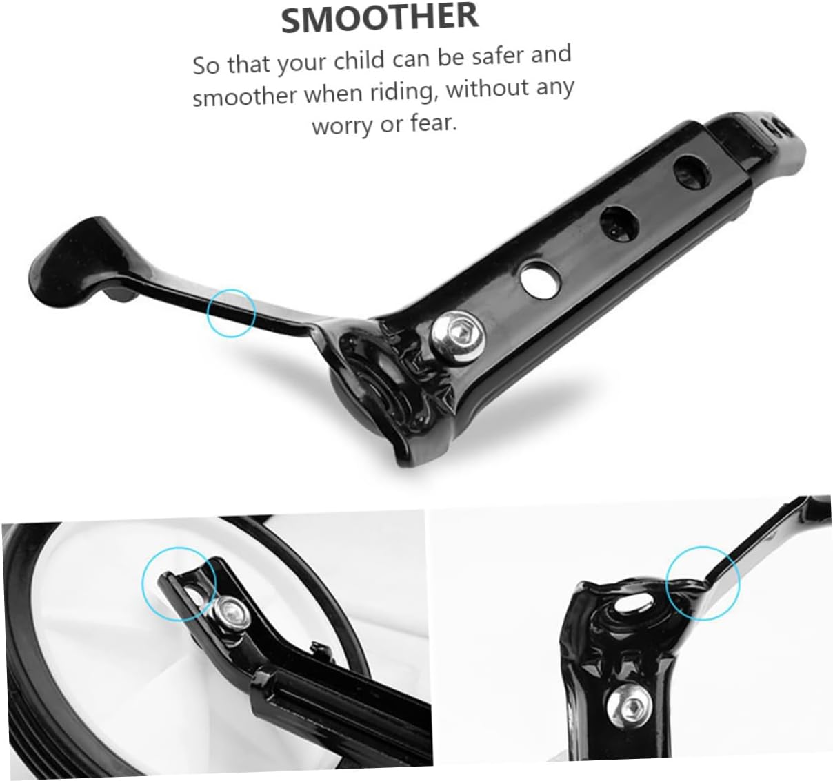 BESPORTBLE Bike Training Wheels Rear Stabilizers Bike Stabilizer for Boys and Girls