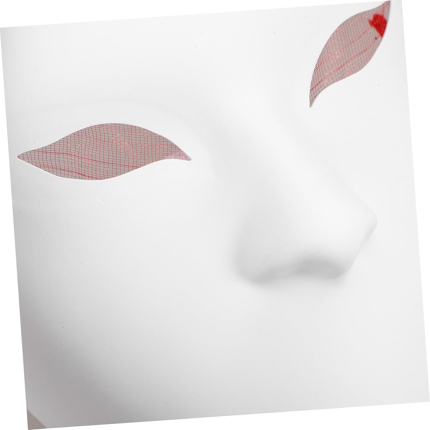 3pcs Unpainted White Pvc Full Face Masks for Masquerade Halloween and Party Decorations Comfortable and Versatile Craft Masks for and and Adults