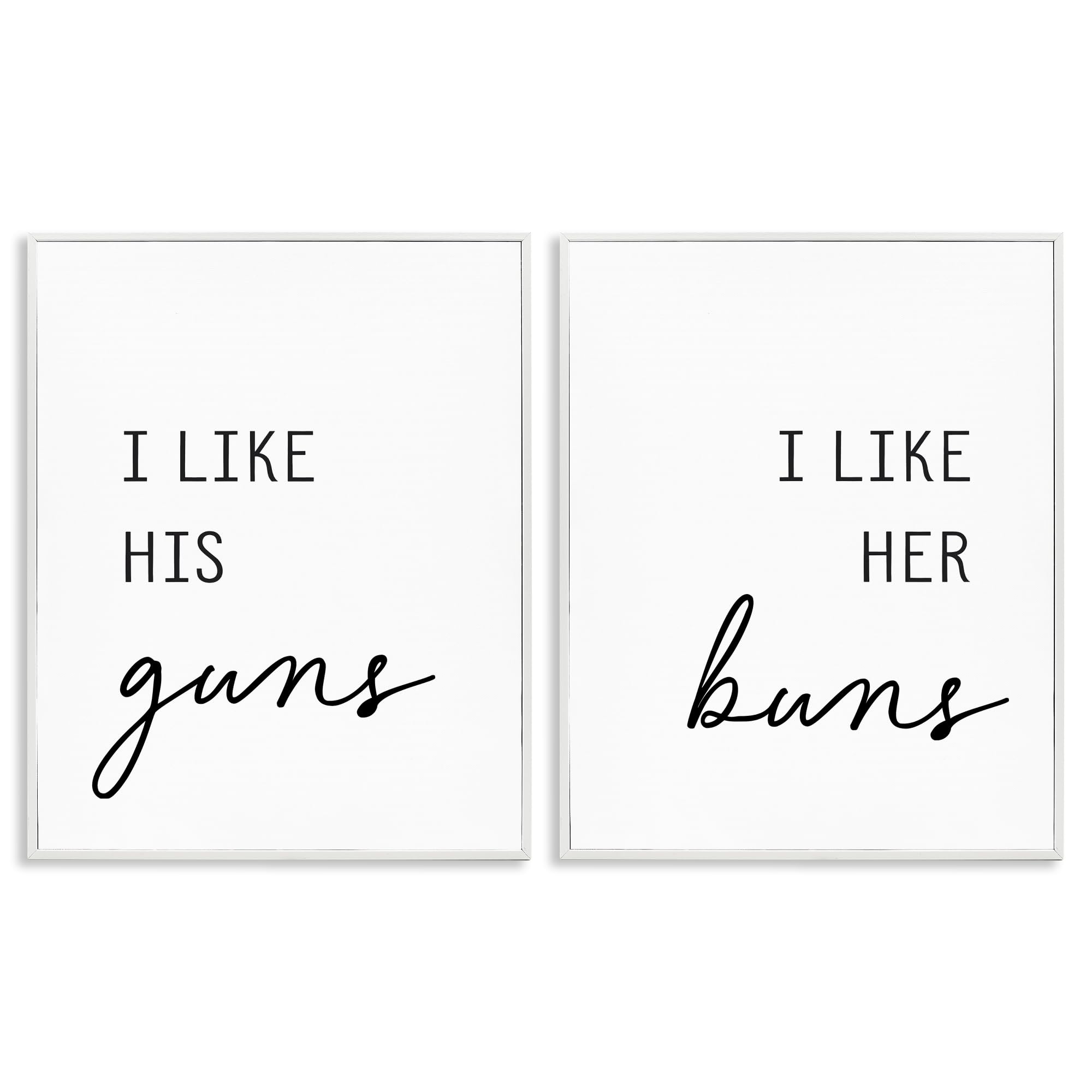 Giclées encadrées d'art Stupell Industries grand format blanc - 8