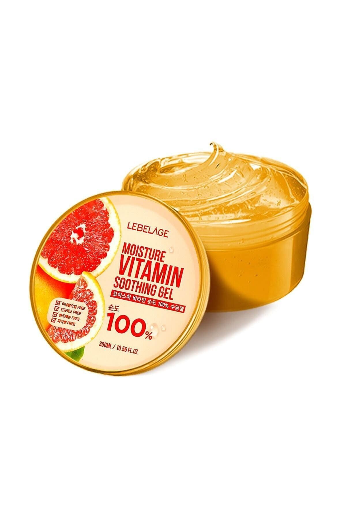 Lebelage Nemlendirici Doğal Vitaminli Yatıştırıcı Jel Krem, Lekeli Ciltler İçin