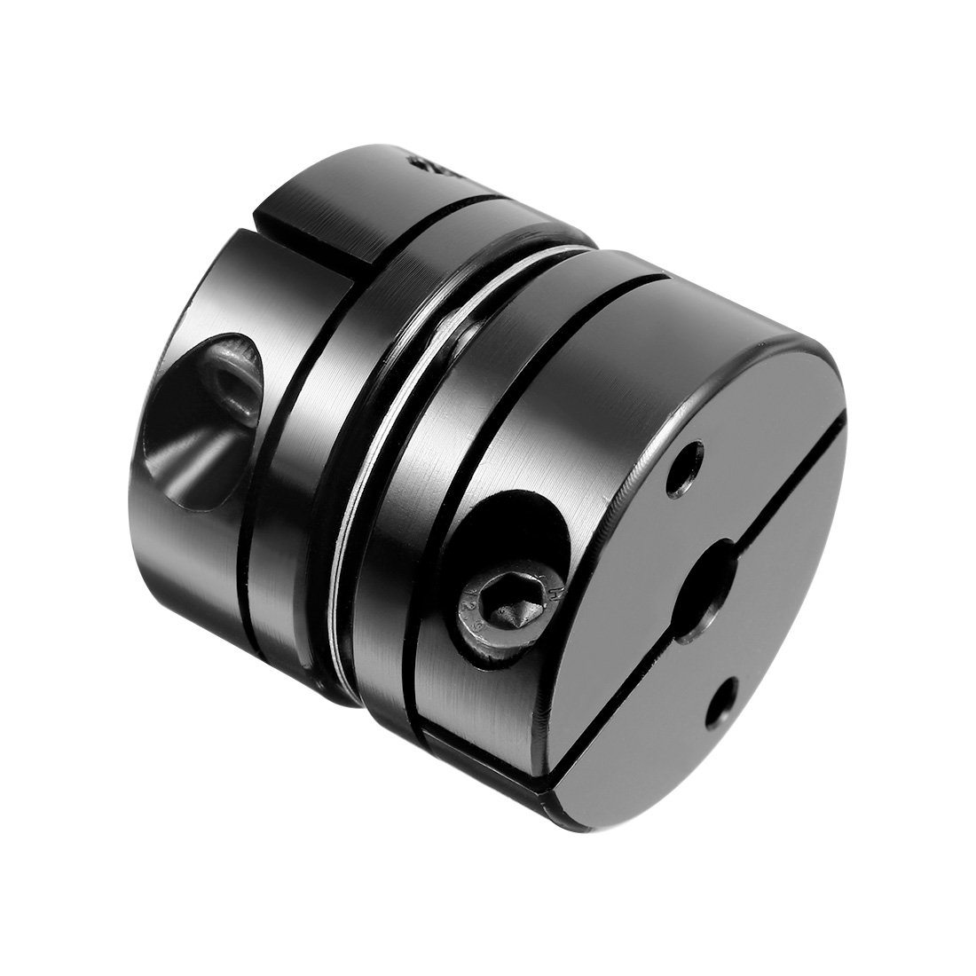 uxcell 6mm to 6.35mm Bore One Diaphragm Motor Wheel Flexible Coupling Joint