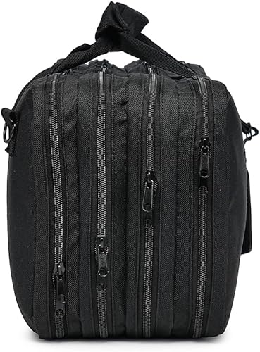 Miniatura 4 de EVERPRIDE 4 bolsillos - Negro - Bolsa para cuchillos de chef, 20 ranuras para cuchillos, 4 compartimentos de almacenamiento, funda culinaria