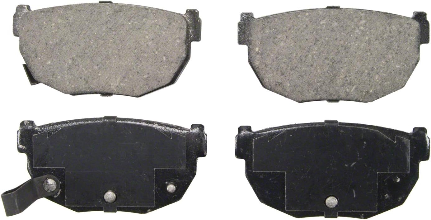 QS ZD272 Disc Brake Pad Set, Designed for Quiet, Consistent Braking, Fits 1989–1998 Nissan 240SX, 1984–1989 Nissan 300ZX