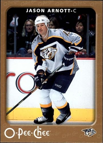 2006-07 O-Pee-Chee OPC #286 Jason Arnott Nashville Predators Official NHL Trading Card (Stock Photo Shown, Near Mint or better condition)