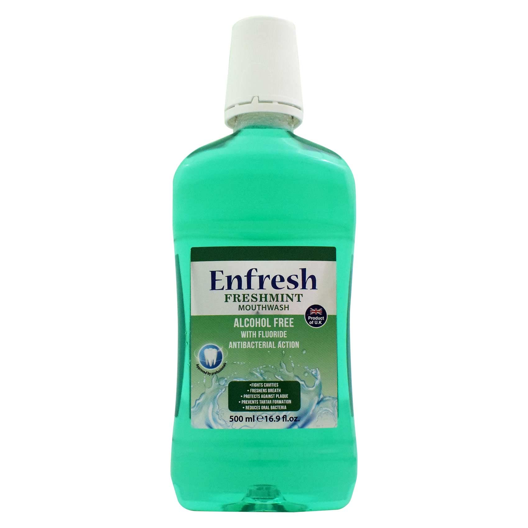 Enfreshfreshmint mouthwash 500 ml